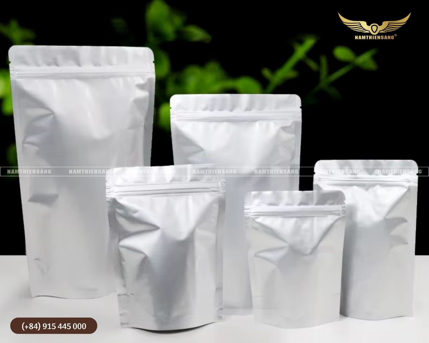 Kích thước túi zipper